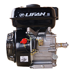 Бензиновый двигатель Lifan 170F ( 7 л.с., горизонтальный вал 20 мм, ручной стартер)   
