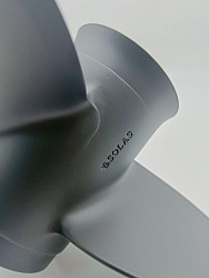Для лодочного мотора Yamaha (Ямаха) 25 - 60 л.с. гребной винт SOLAS (Тайвань) 12 шаг, диаметр 11,4 дюйма, 13 шлицов на валу, 3 лопасти, алюминиевый серия AMITA 3   
