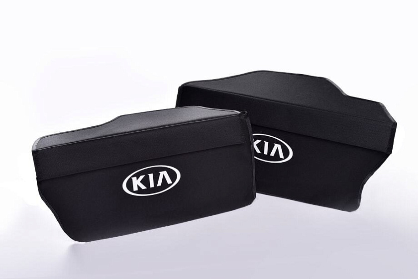 Авто сумка органайзер в багажник для автомобиля Kia Optima 4 JF (с 2016г.) (комплект 2 шт.)
