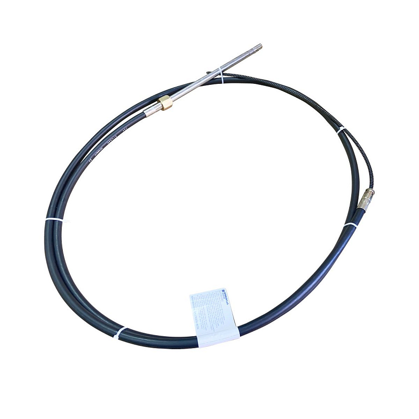 Трос рулевой итальянский ULTRAFLEX M66 / 14 FT (14 футов / 4,27 м) на лодку, катер, кабель для рулевого редуктора, штуртрос для дистанционного управления лодочным мотором (ПЛМ)