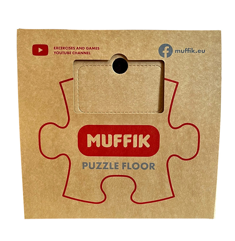 Детский массажный игровой коврик пазл MUFFIK набор "3D Extended" (5 шт.) напольный модульный для гимнастики детей и взрослых