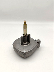 Короткоходный рулевой редуктор Nautflex YK7-CD1.6 (T71) 1,6 оборота, под трос М66 для водомета лодки / катера c подвесным мотором, планетарный рулевой редуктор для ПЛМ до 150 л.с. (без крышки)   