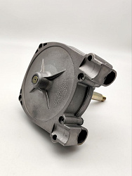 Короткоходный рулевой редуктор Nautflex YK7-CD1.6 (T71) 1,6 оборота, под трос М66 для водомета лодки / катера c подвесным мотором, планетарный рулевой редуктор для ПЛМ до 150 л.с. (без крышки)   