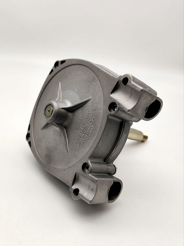 Короткоходный рулевой редуктор Nautflex YK7-CD1.6 (T71) 1,6 оборота, под трос М66 для водомета лодки / катера c подвесным мотором, планетарный рулевой редуктор для ПЛМ до 150 л.с. (без крышки)