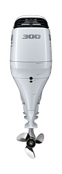 Лодочный мотор 4-х тактный Suzuki DF300APXX, мощность 300 л.с., цвет белый   