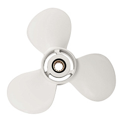 Для лодочного мотора Yamaha (Ямаха) 40-60 л.с. гребной винт шаг 12, диаметр 11-3/8, шлицов 13, лопасти 3, алюминиевый пр-во Skipper   