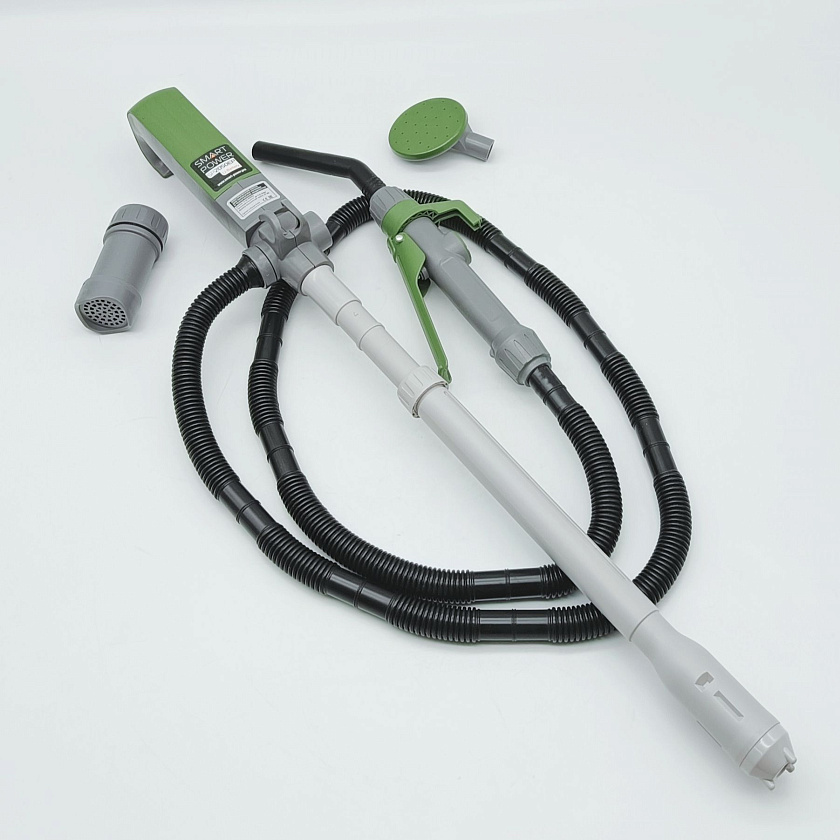 Насос SP-2050EP электрический с Li-ion батареей 2850 mAh 3,7V для перекачки топлива с заправочным пистолетом (мини насос для бензина, дизельного топлива солярки дизтоплива гсм воды жидкости керосина)