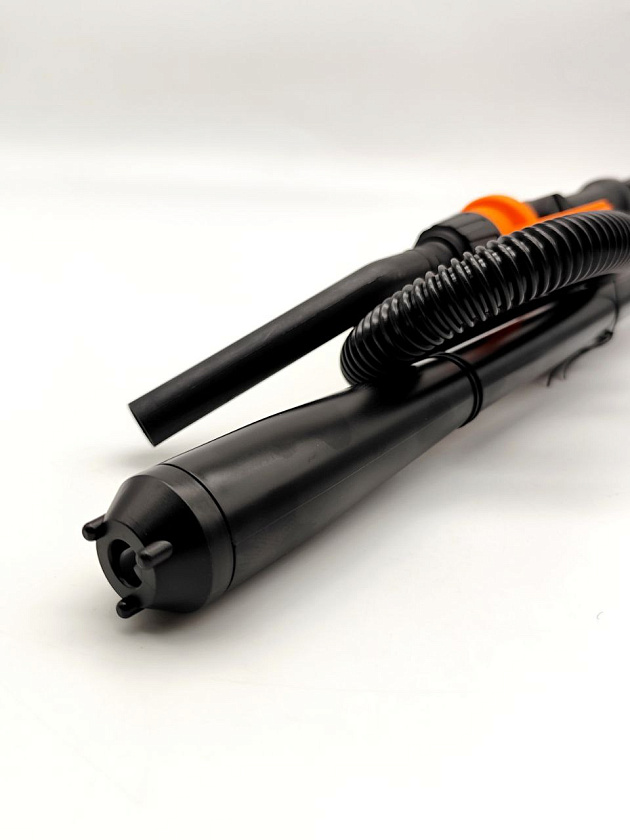 Насос SeaFlo для перекачки топлива, питание от Li-ion батареи, с заправочным пистолетом (электрический мини насос помпа для бензина дизельного топлива / солярки / дизтоплива, гсм, керосина). Товар уцененный
