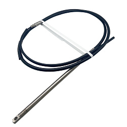 Трос рулевой MULTIFLEX M58 / 12 FT (12 футов / 3,66 м) на лодку, катер, кабель для лодочного редуктора, штуртрос для дистанционного управления мотором (ПЛМ)   