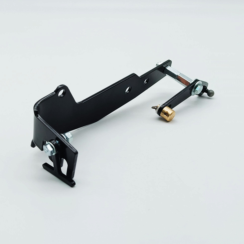 Для лодочного мотора MERCURY F10 / F20 (инжектор) установочный комплект подключения перехода с румпеля на ДУ дистанционное управление (дистанцию), переходник для соединения троса газ реверс