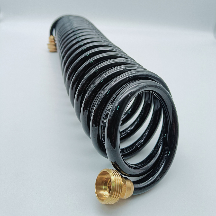Палубный душ SeaFlo 4,8 Bar, 12V, 18.9 л/мин для мытья лодки, катера, яхты, автодома / комплект помывочный 12 вольт с водоподающей лодочной помпой (мембранный насос для подачи воды). Товар уцененный