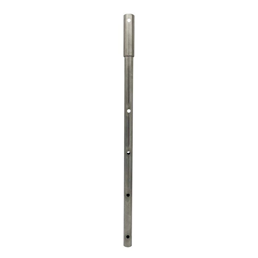 Удлинитель адаптера с посадкой 18 мм под шуруповерт для рыбацкого шнека ледобура, переходник из нержавеющей стали
