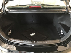 Авто сумка органайзер в багажник для автомобиля HYUNDAI SOLARIS II седан c 2020 (комплект 2 шт.)   