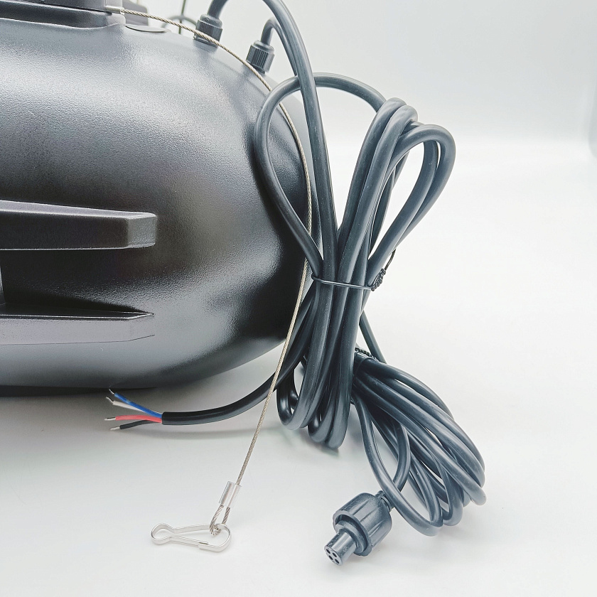 Подвесная морская акустика ACV MR61BL 200 Вт 6,5'', RGB подсветка, комплект корпусных динамиков 2 шт., влагостойкие колонки для лодки, катера, яхты водонепроницаемые 2-полосные, черные. Товар уцененный