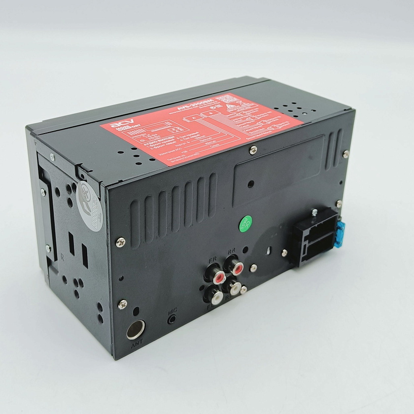 Аудио ресивер ACV AVS-2900BM, магнитола в машину 2 din, блютуз, USB/AUX/BT/SD/FM/4*50 автомагнитола автомобильная 2 дин, разноцветная подсветка