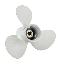 Для лодочного мотора Yamaha (Ямаха) 20-30 л.с. гребной винт шаг 12, 3x9-7/8 (10 шлицов), пр-во Marine Rocket   