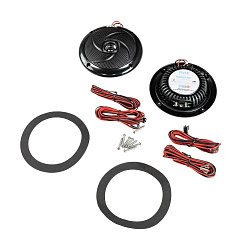Колонки (акустика) 2х50 Вт с подсветкой водонепроницаемые двухполосные PYLE PLMRS43BL морские для лодок, катеров, бассейнов, причалов   