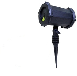 Проектор уличный лазерный новогодний для подсветки дома и деревьев Garden Flower RGB 3D    