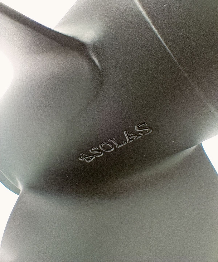 Для лодочного мотора Honda (Хонда) 8 - 20 л.с. гребной винт SOLAS (Тайвань) шаг 12, диаметр 9-1/4, шлицов на валу 8, лопасти 3, алюминиевый серия AMITA 3