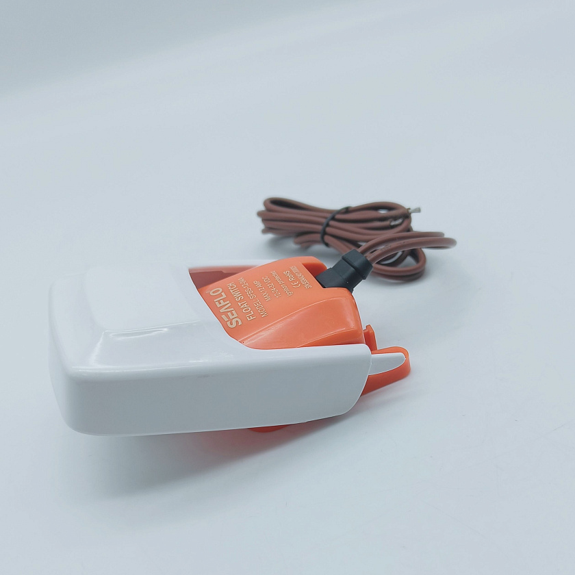 Поплавковый выключатель SeaFlo 12V/24V (12А) для насоса, переключатель / поплавок уровня воды для помпы