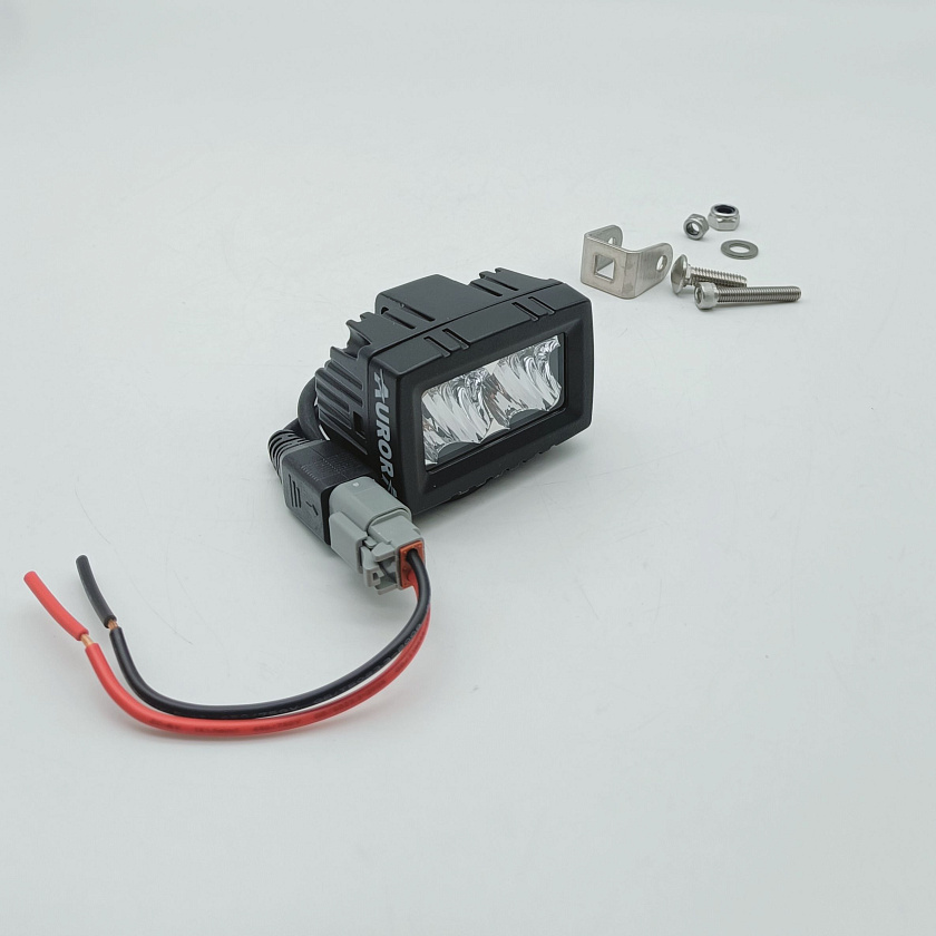 Светодиодная фара ближнего света Аврора ALO-L-2-E7T, 20 ватт, угол 25 градусов, LED фара 9 36 В Aurora на квадроцикл, крышу автомобиля и др. технику