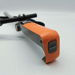 Насос SP-2000EP электрический на батарейках для перекачки топлива с заправочным пистолетом (мини насос для бензина, дизельного топлива, солярки, дизтоплива гсм, воды, жидкости, керосина)   