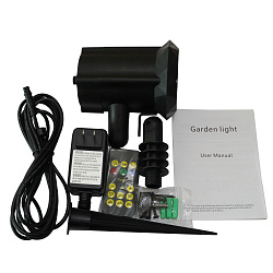 Проектор уличный лазерный новогодний для подсветки домов и деревьев Garden RG XL   