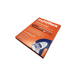 Трос рулевой MULTIFLEX M66 / 12 FT (12 футов / 3,66 м) на лодку, катер, кабель для лодочного редуктора, штуртрос для дистанционного управления мотором (ПЛМ)   